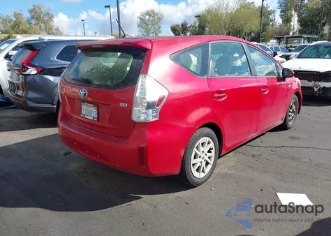 2014 Toyota Prius V Three from USA, damaged, VIN JTDZN3EU5EJ010725